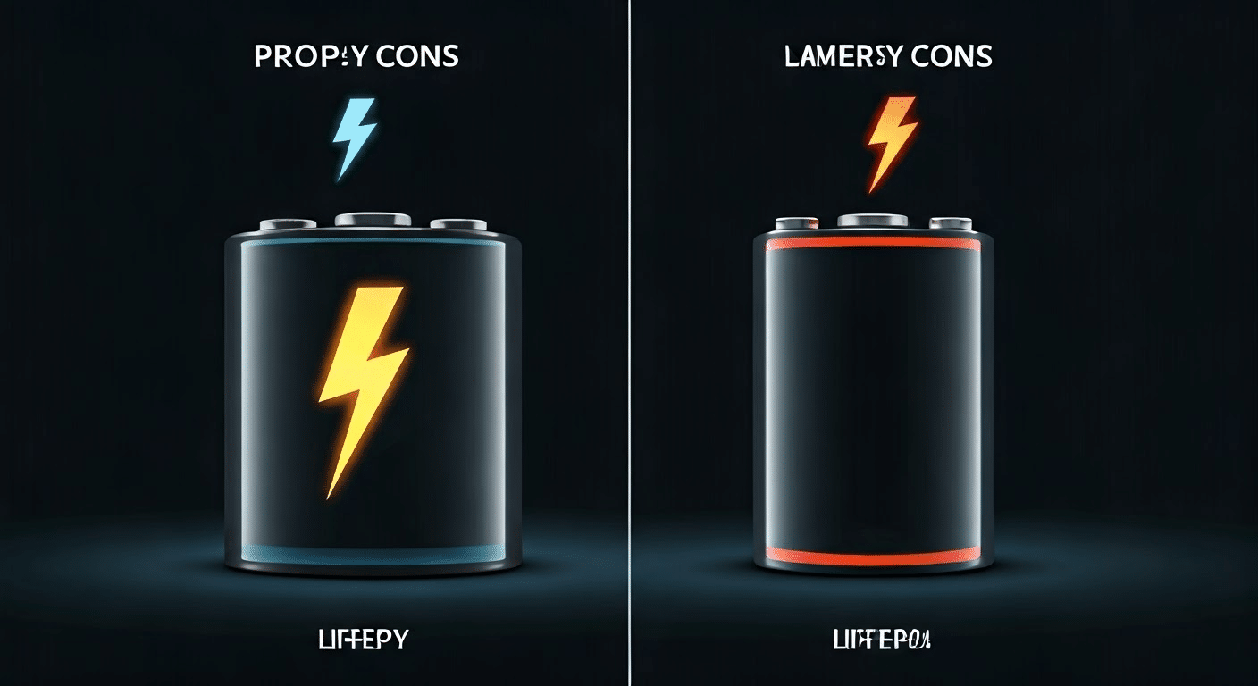 Pro e contro delle batterie LiFePo4.