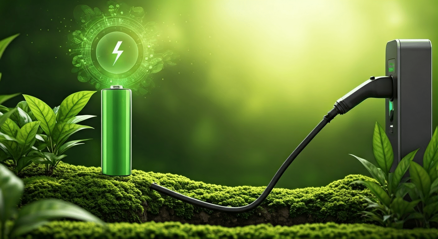 Eco-friendly charging of NiMH battery.